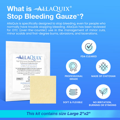 AllaQuix Stop Bleeding Quick Pack