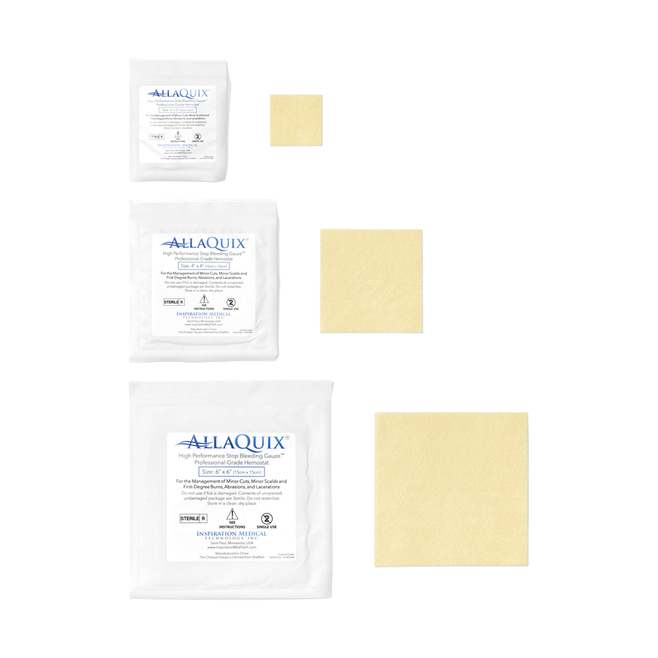 Chitosan Hemostatic Gauze for Harder Bleeds
