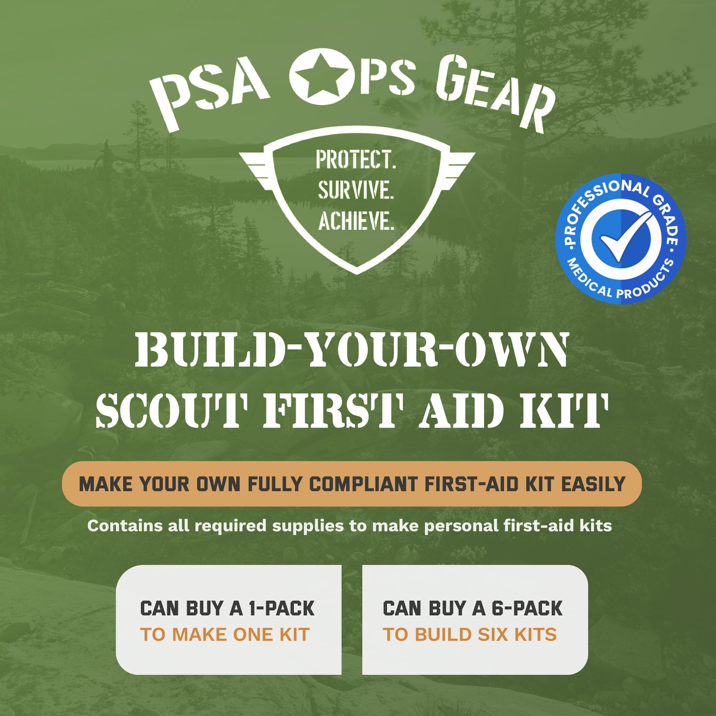 Cub Scout First Aid Kit - Build Your Own First Aid Kit Bundle