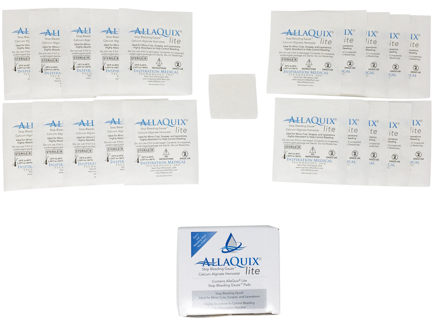 AllaQuix Lite Stop Bleeding Gauze (LG 2in)