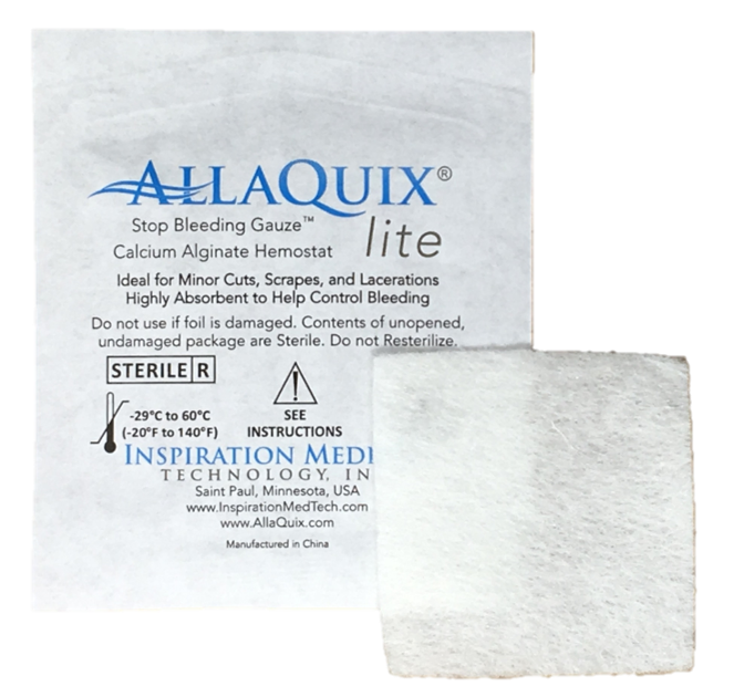 AllaQuix Lite Stop Bleeding Gauze (LG 2in)