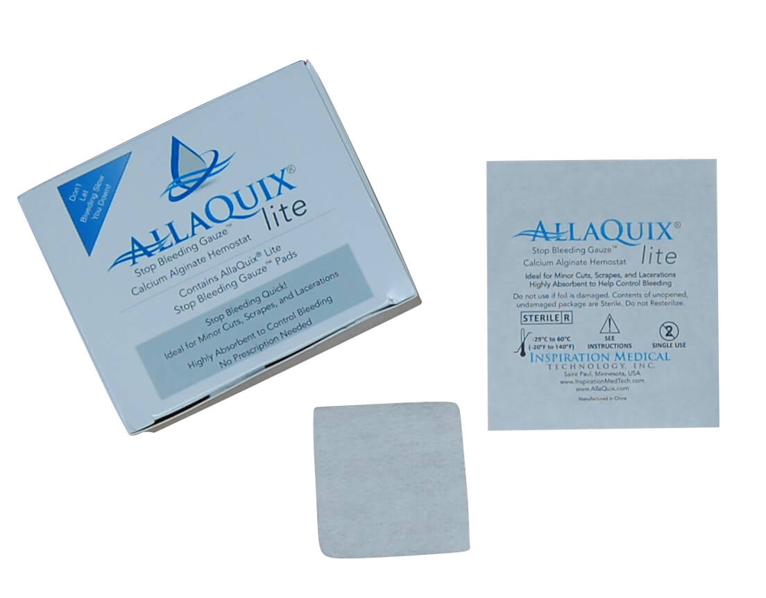 AllaQuix Lite Stop Bleeding Gauze (LG 2in)