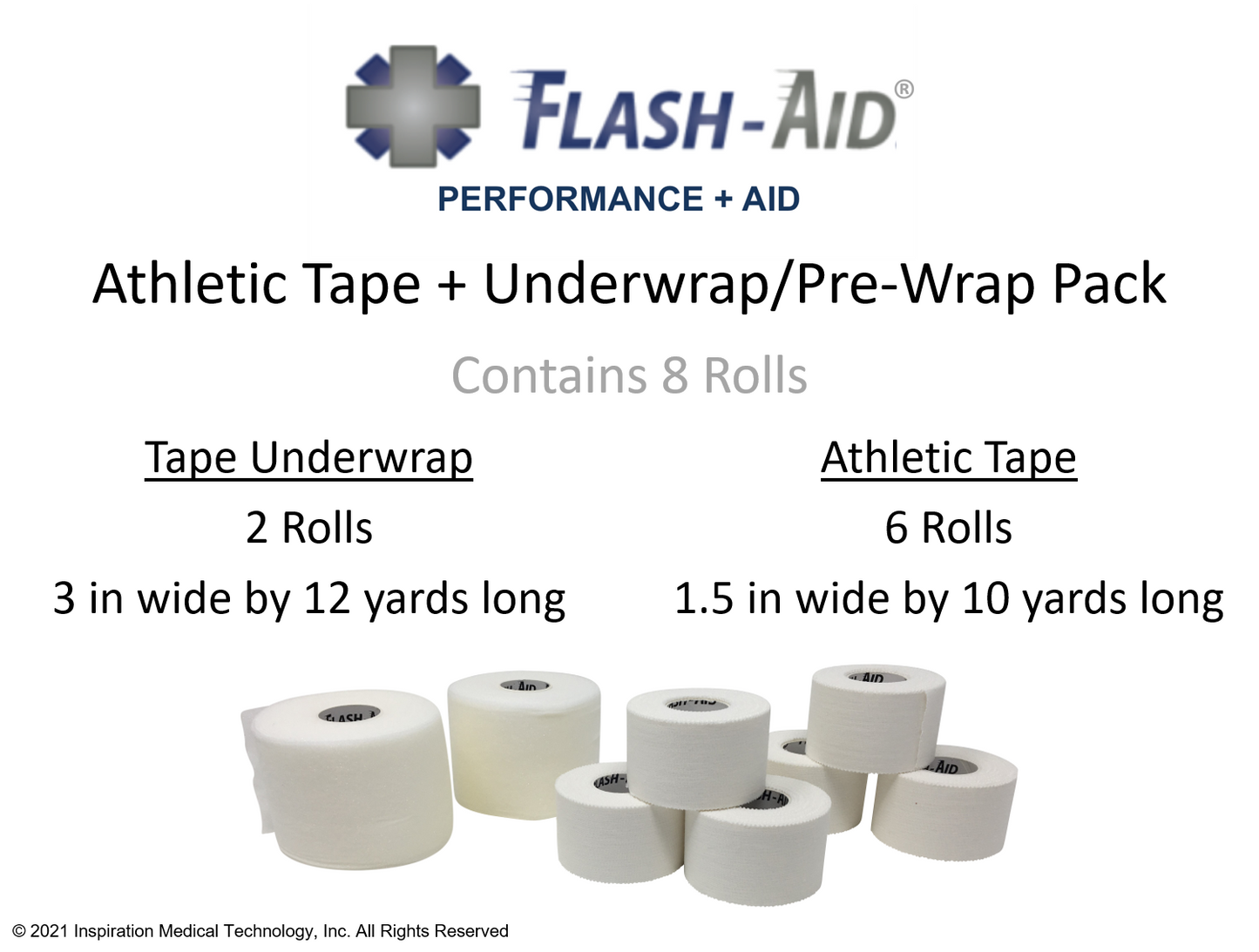 Athletic Tape + Underwrap