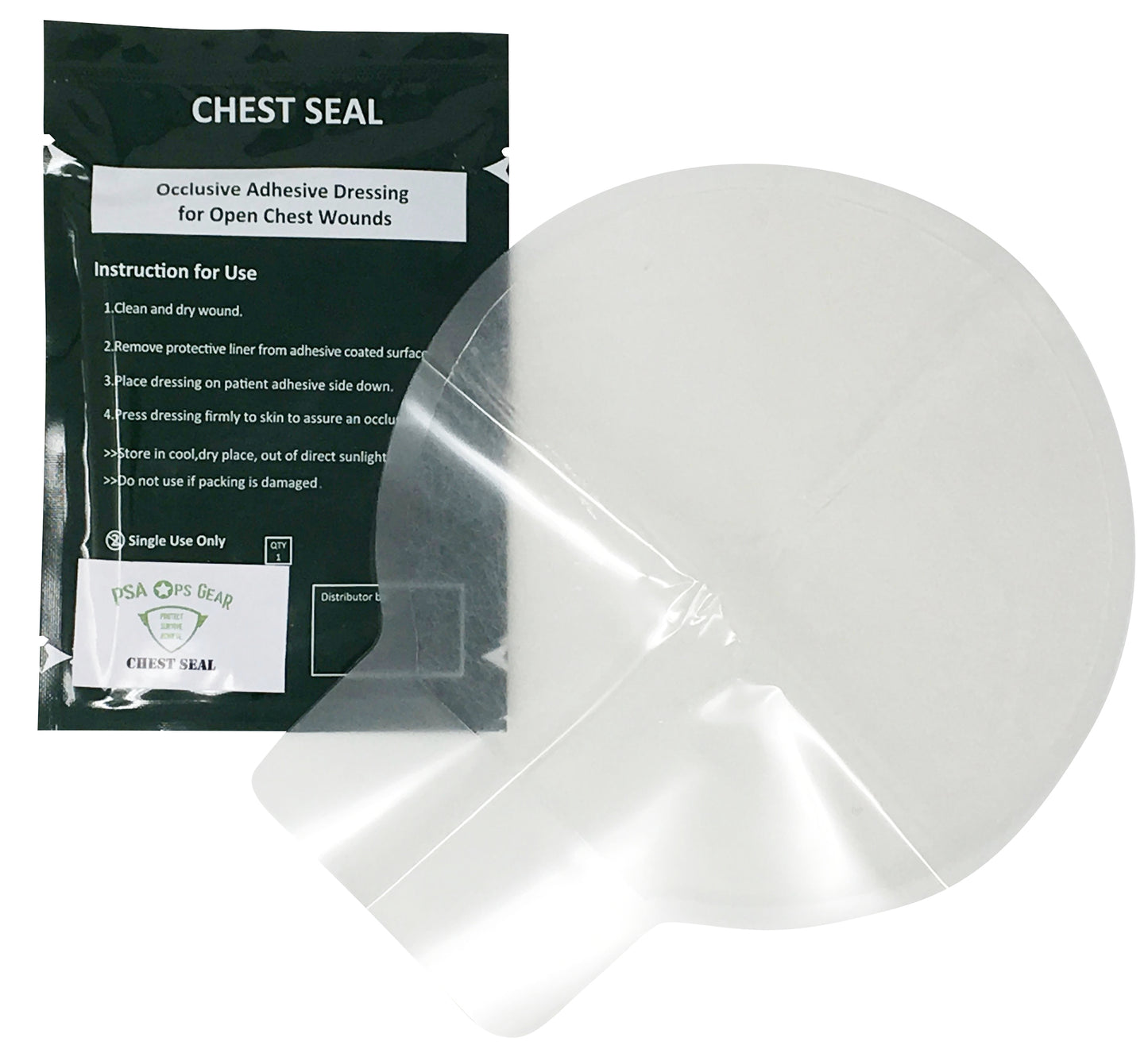 Chest Seal (Twin-Pack) Un-Vented