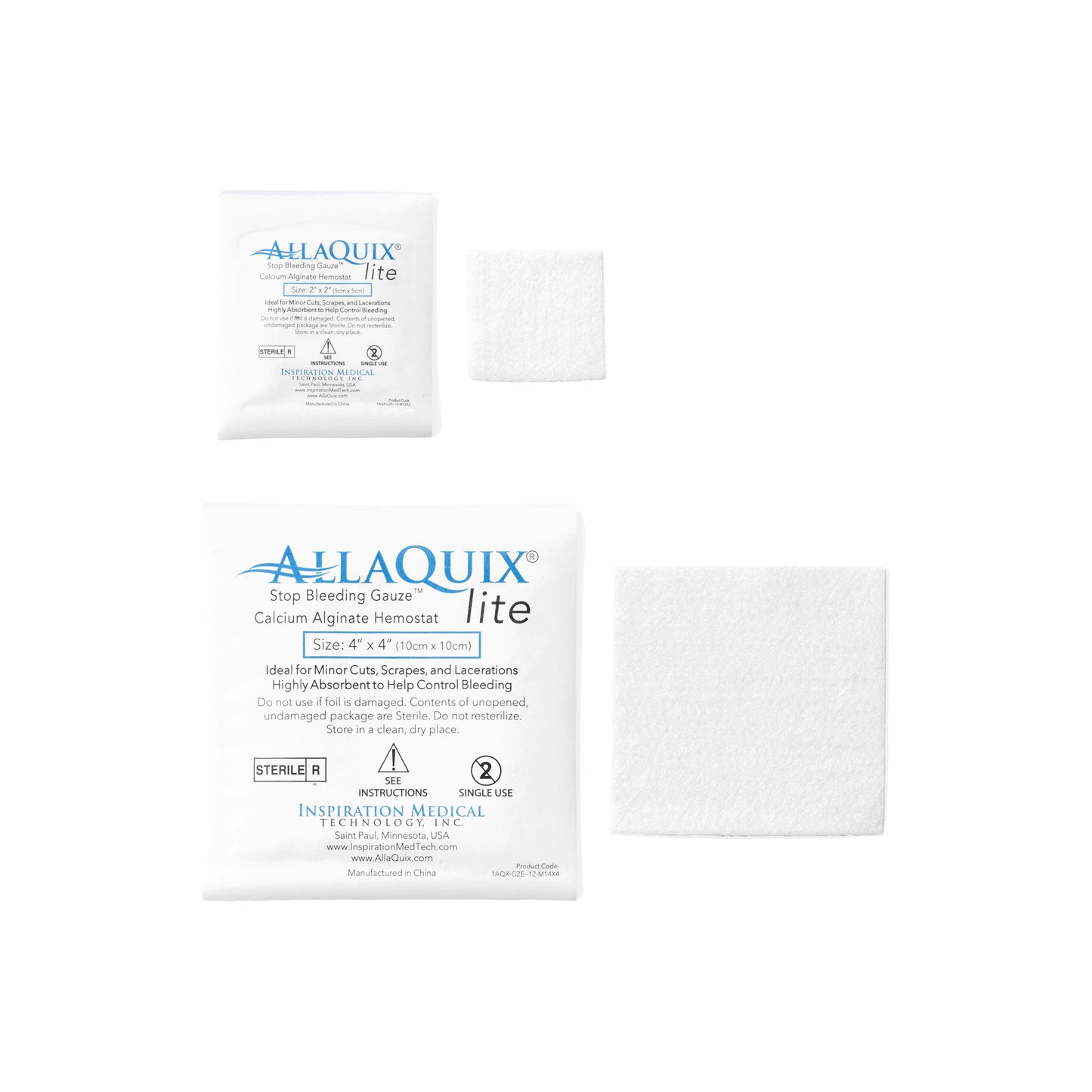 AllaQuix Lite Stop Bleeding Gauze (LG 2in)