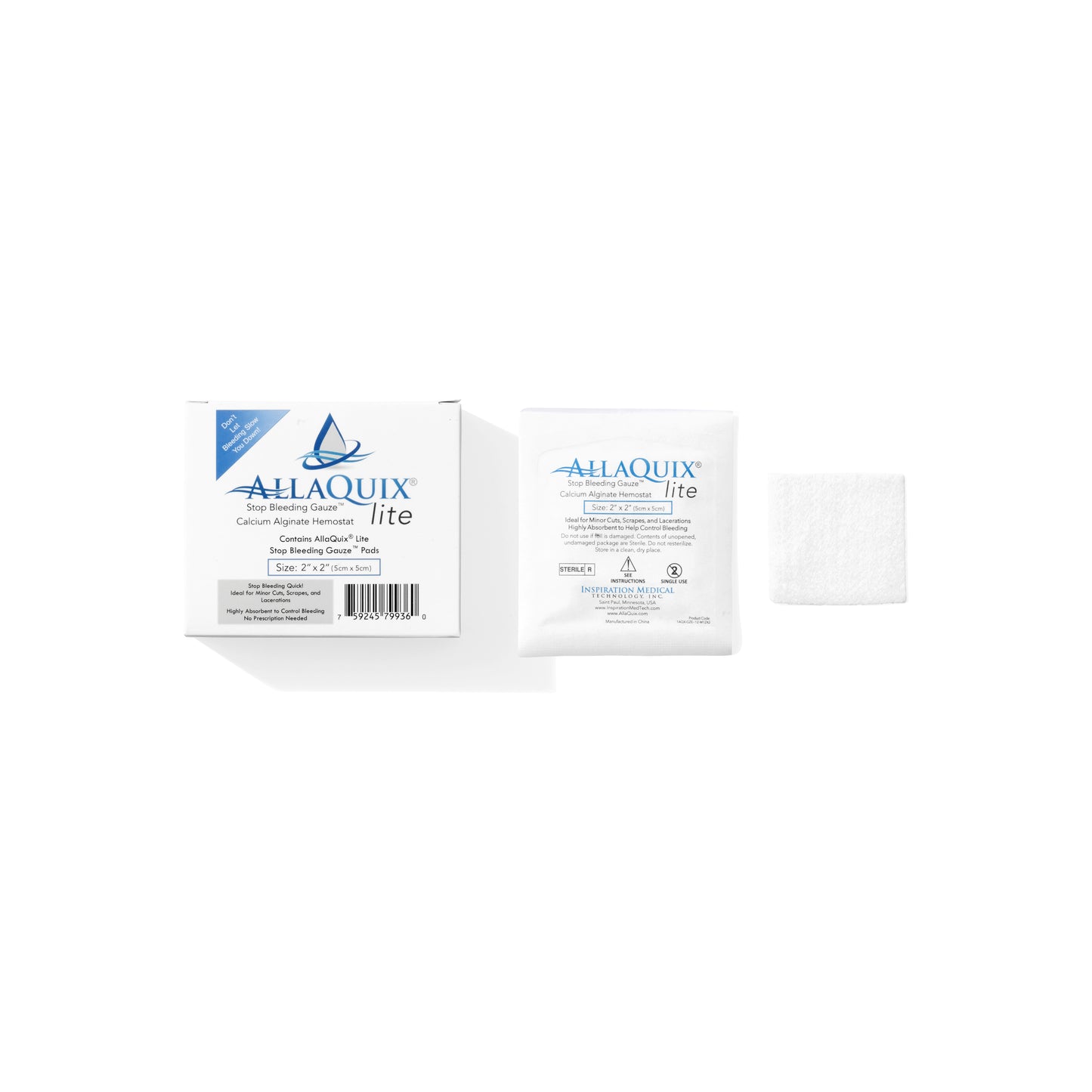 AllaQuix Lite Stop Bleeding Gauze (LG 2in)