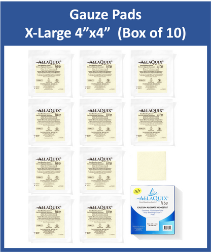 AllaQuix Lite Stop Bleeding Gauze (XL 4in)