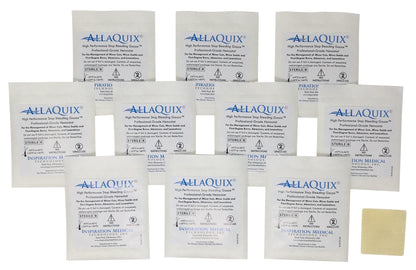 HTC - AllaQuix Stop Bleeding Gauze (LARGE 2" x 2") - Box of 10